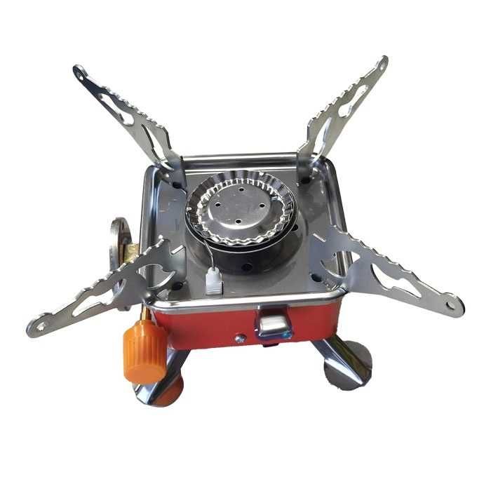 Преносим къмпинг газов котлон JD-208 – Сгъваем, с пиезо запалване