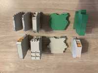 Carcase goale pentru montaje PCB (diverse modele) pentru sina DIN