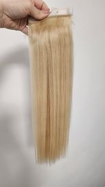 Опашка от естествена коса 50см