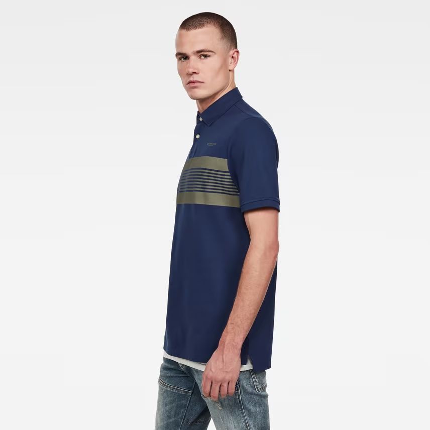 Оригинална тениска с яка G-Star Raw Memula S нова мъжка поло