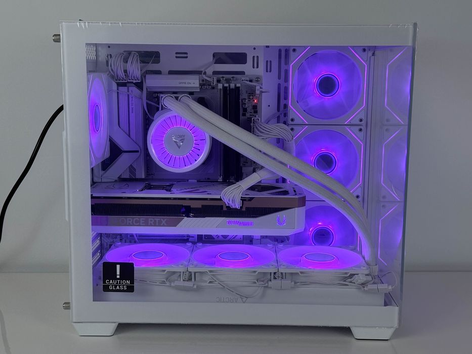 Carcasa Deepcool g530 4f white + Pack 3 slim fan artic pro