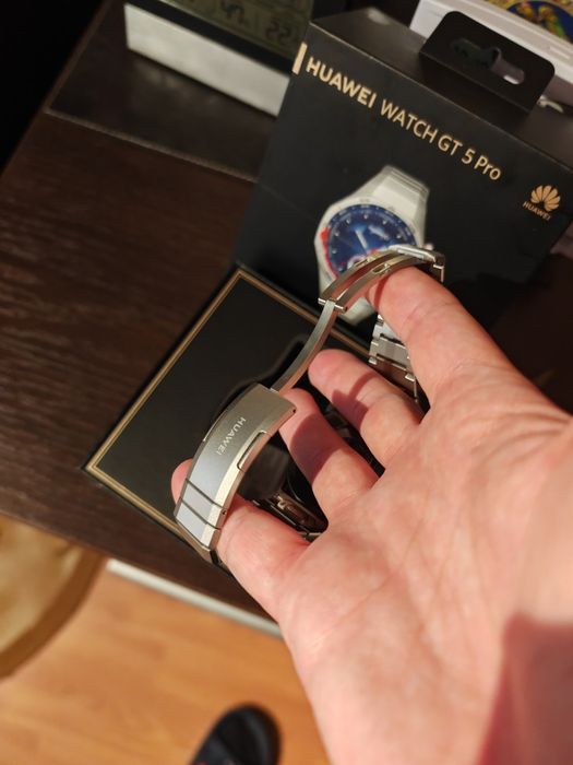 Huawei Smartwatch GT5 PRO, Titanium Case, Titanium Strap