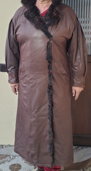 Palton piele naturala