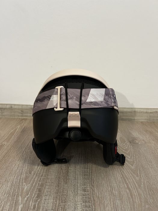 Vând set - clăpari, cască, ochelari si geantă