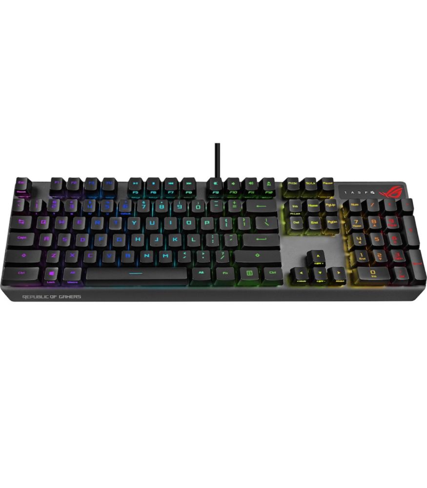 Tastatura gaming mecanica Asus Rog Strix Scope RX,RGB,iluminare Aura