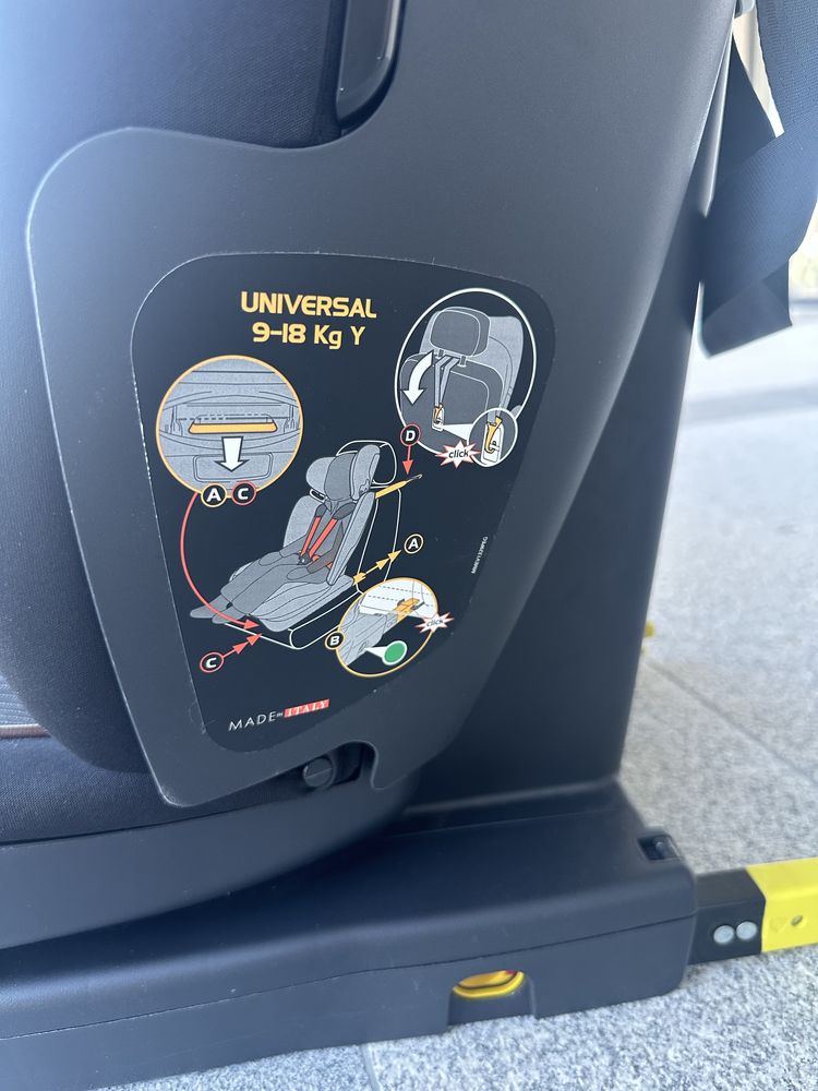 Детско столче за кола Peg Perego Viaggio 1-2-3 Via Isofix Fiat 500