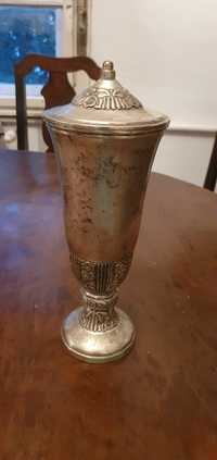 Pahar / Cupa mare cu capac argint marcaj diana Austro-Ungar 1872