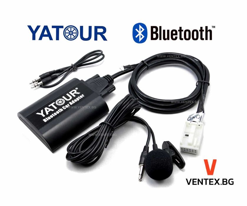 Yatour BTK Bluetooth/AUX интерфейс за VW Tiguan, Touran, Passat
