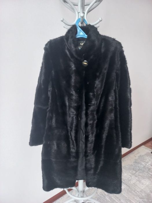 Натуральная норковая шуба