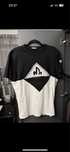 Tricou moncler alb negru