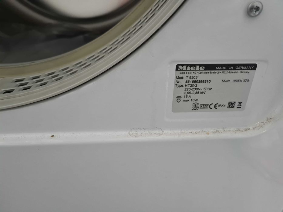 Uscător rufe Miele Softronic T 8303