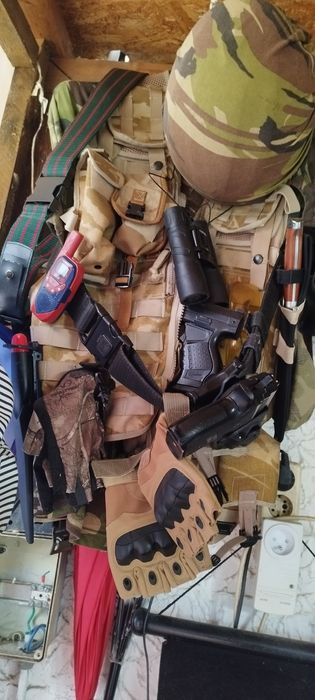 Airsoft G36,Colt rail gun