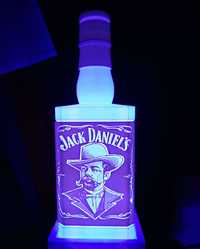 [НАМАЛЕНА] Jack Daniel's светеща бутилка за украса