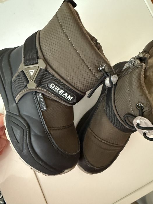 Ботинки с мехом мальчикам 30 размер