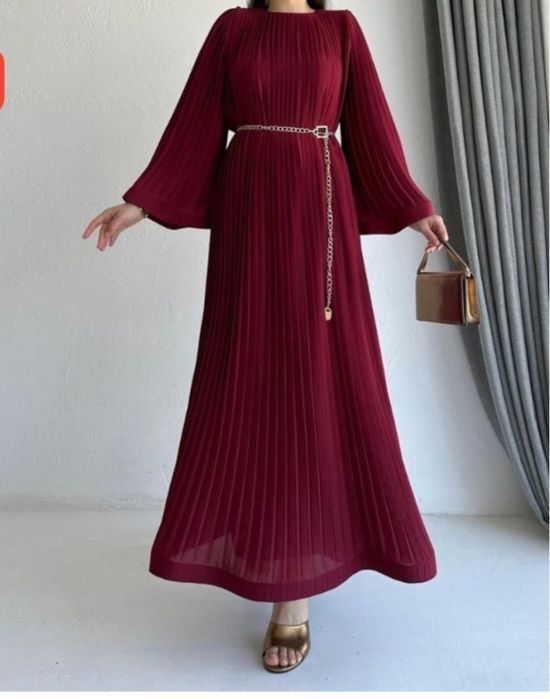 Платье бордовый 8000 т 46-48 размер