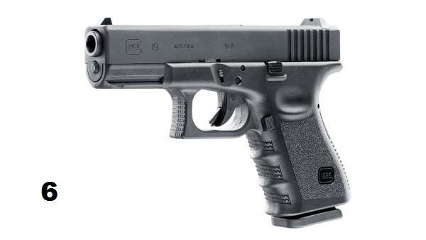 Airsoft пистолет Glock-19 Metal Version CO2