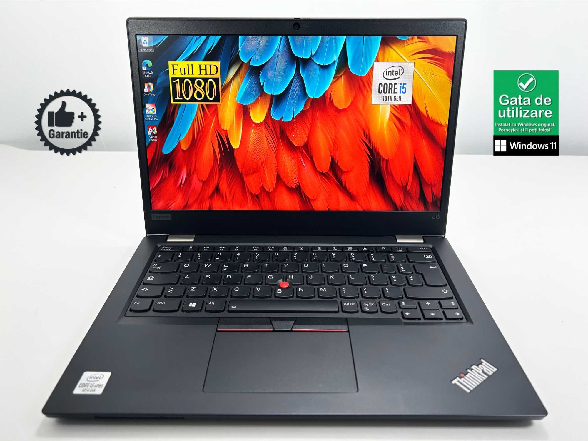Laptop Lenovo Thinkpad i5 gen10 FHD 512SSD CA NOU ultraslim