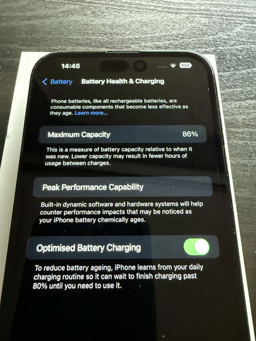 iPhone 14 Pro Max 128GB – Space Black