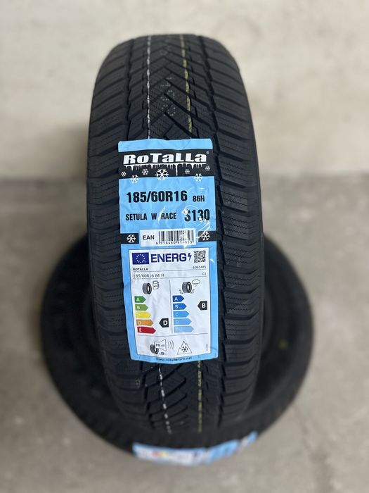 Нови Зимни Гуми Rotalla Setula W Race S130 185/60R16 86H НОВ DOT