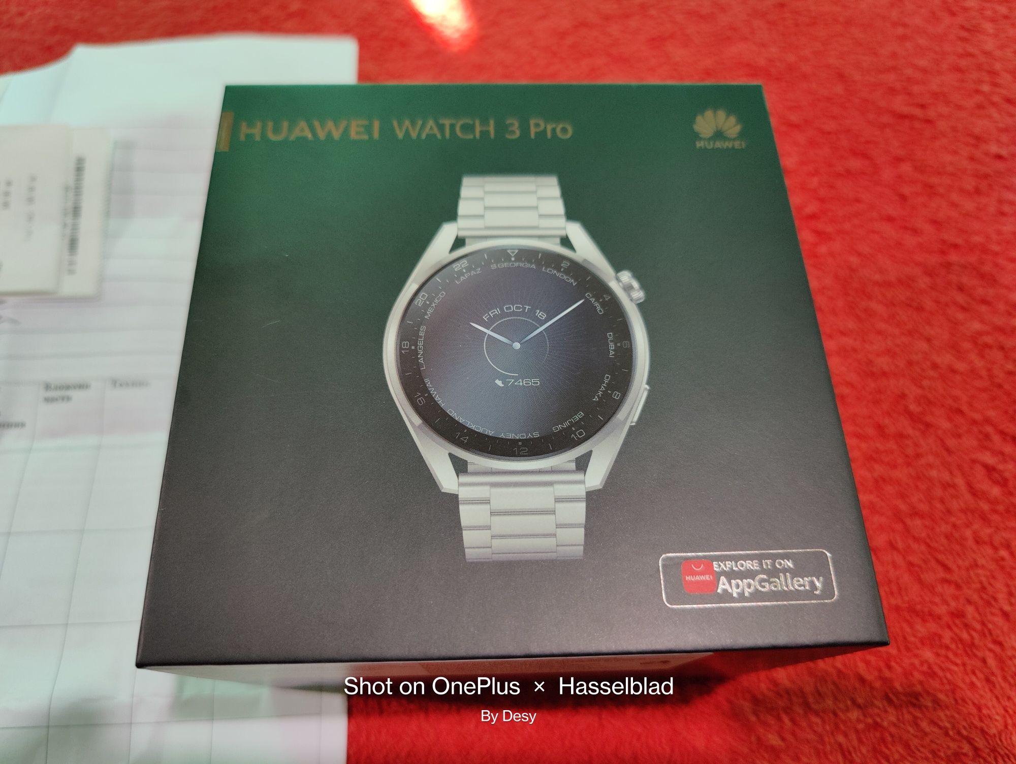 Huawei Watch 3 PRO TITANIUM ELITE GALILEO 48mm Esim L-50E 24м.гарамция