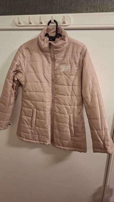 Reebok бледорозово капитонирано яке – XS / S / M / L