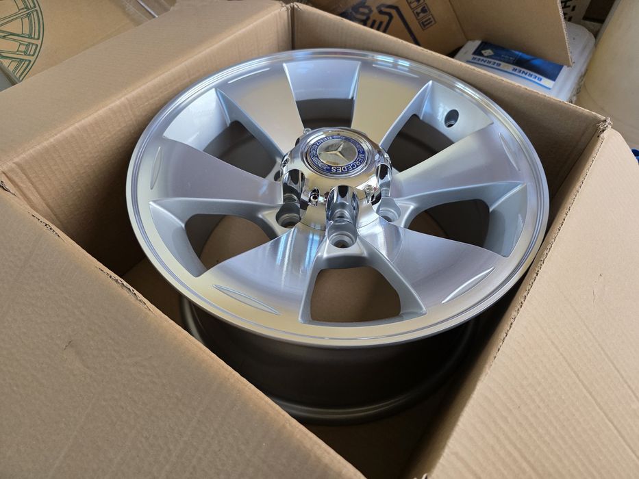 Jante de aliaj pentru Mercedes spinter pe 16 marca rc wheels model 191