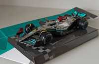 Macheta Mercedes AMG W13 Hamilton Formula 1 2022 - Bburago 1/43 F1