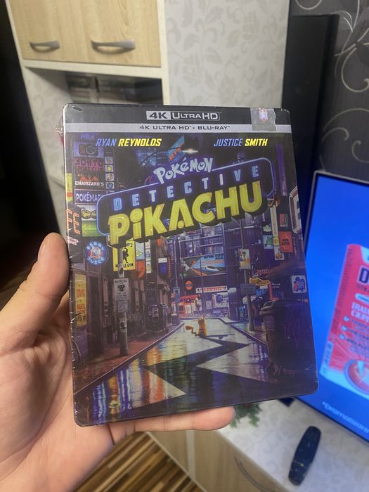 Blu-ray Pokemon Detective Pikachu 4K+2D steelbook