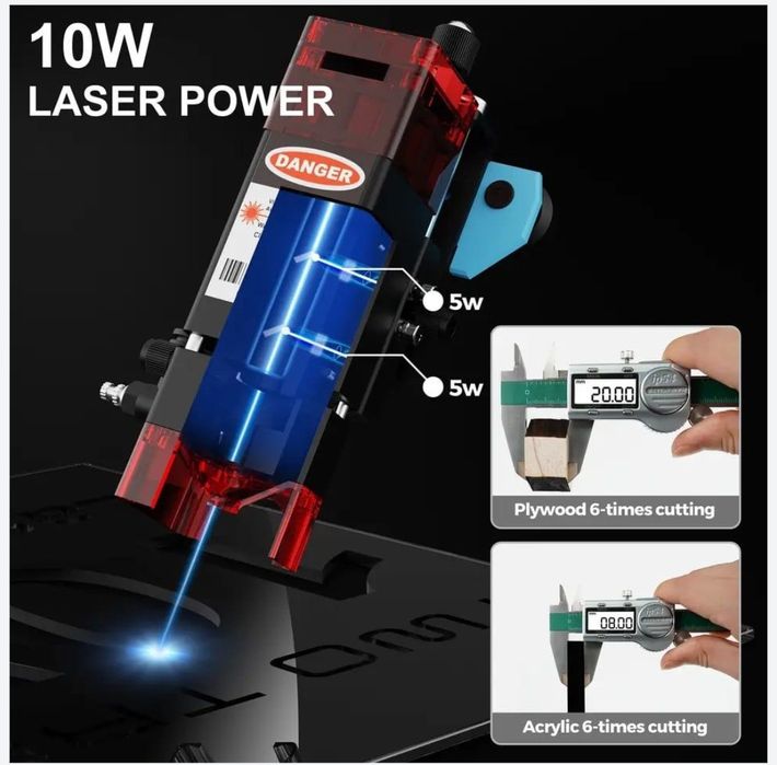 Laser TTS-10Pro lazer graver + havo kompressori bilan!