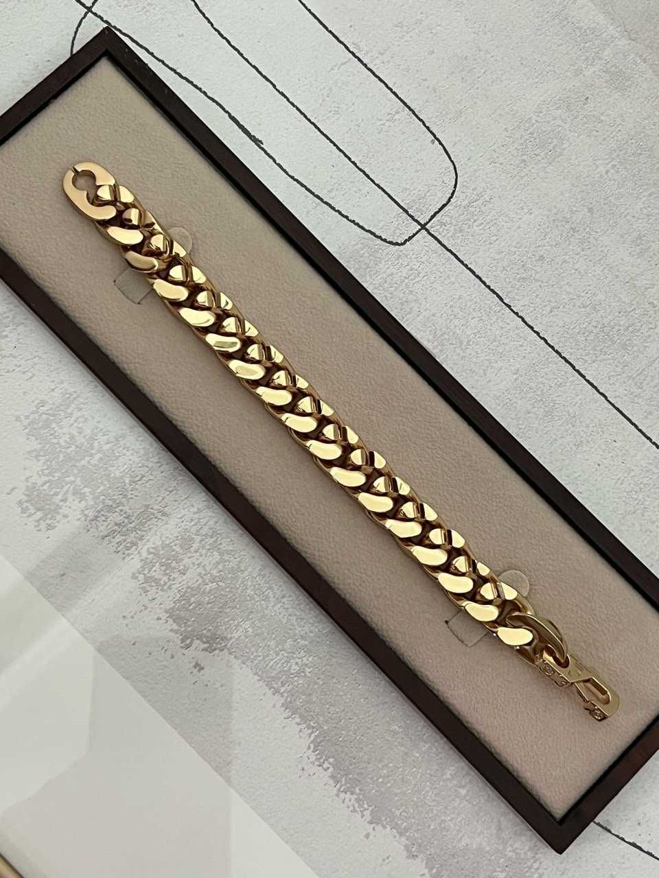 Bratara Louis Vuitton Chain Link Gold | Toate accesoriile incluse
