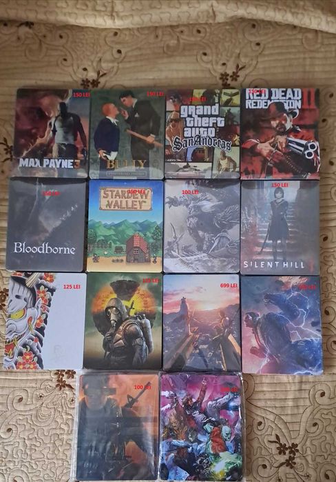 Steelbooks ps5/xbox