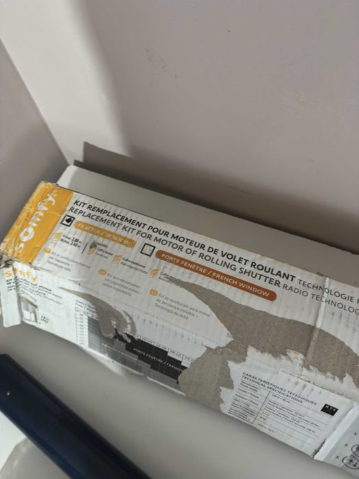 Somfy 1240388 Solus 10 Motor rulou Telecomanda Radio LT 50