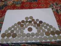 Продаются монеты СССР для коллекционеров 64шт