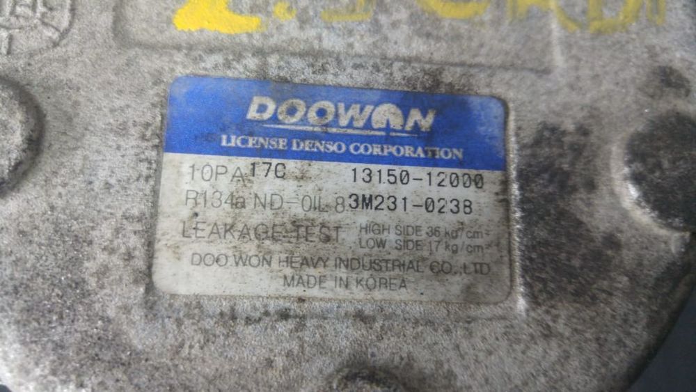compresor clima ac kia carnival 2.9 crdi j3 144cp 2001-2006  13150-12000