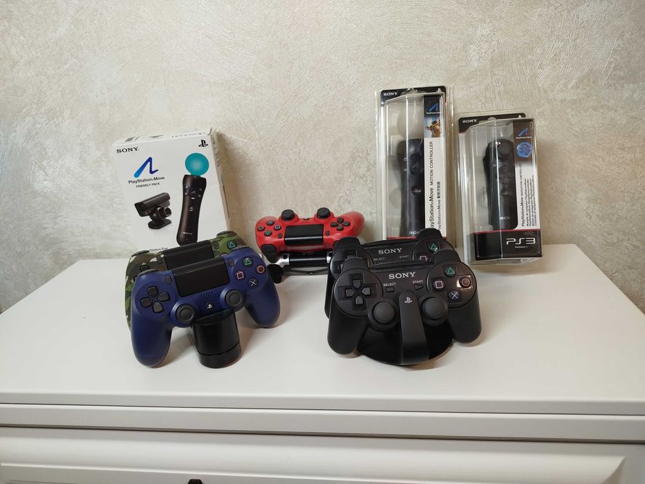 Playstation оригинальные Геймпады PS4-PS3