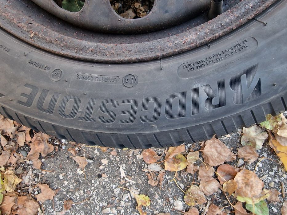 4бр зимни гуми 16с джанти за VW AUDI