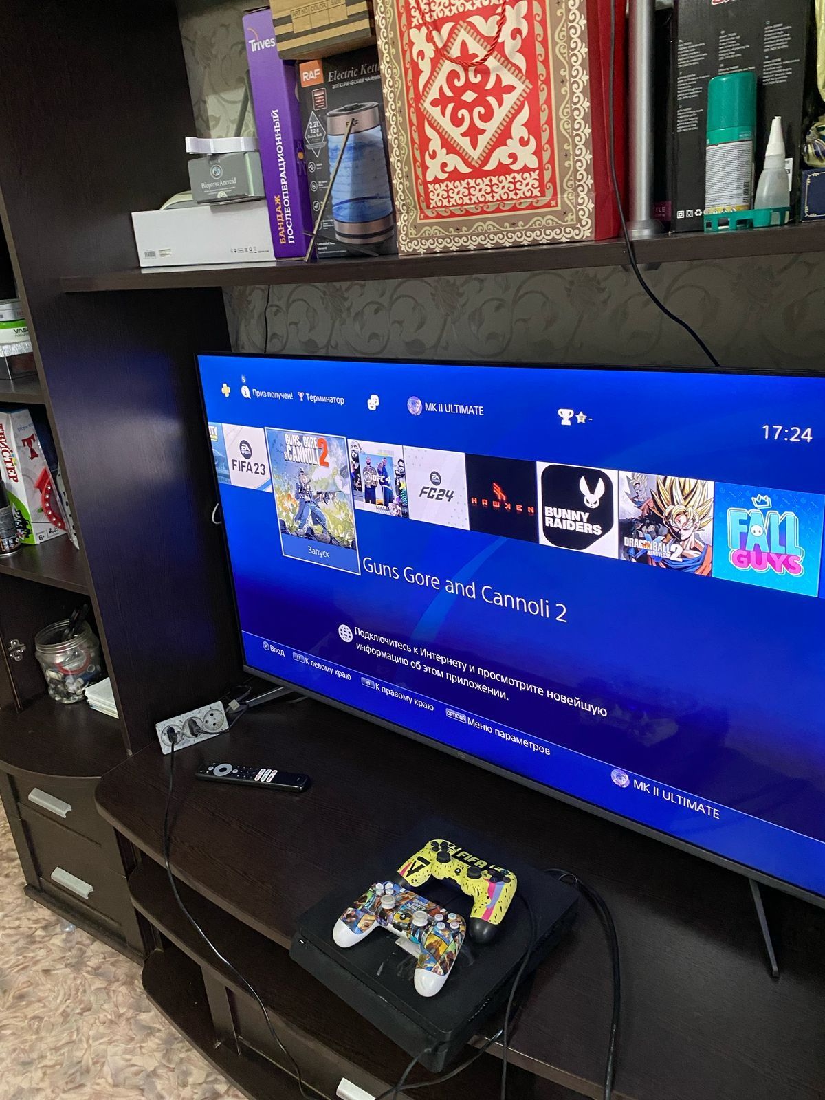 Продам пс 4 с разными играми ps4