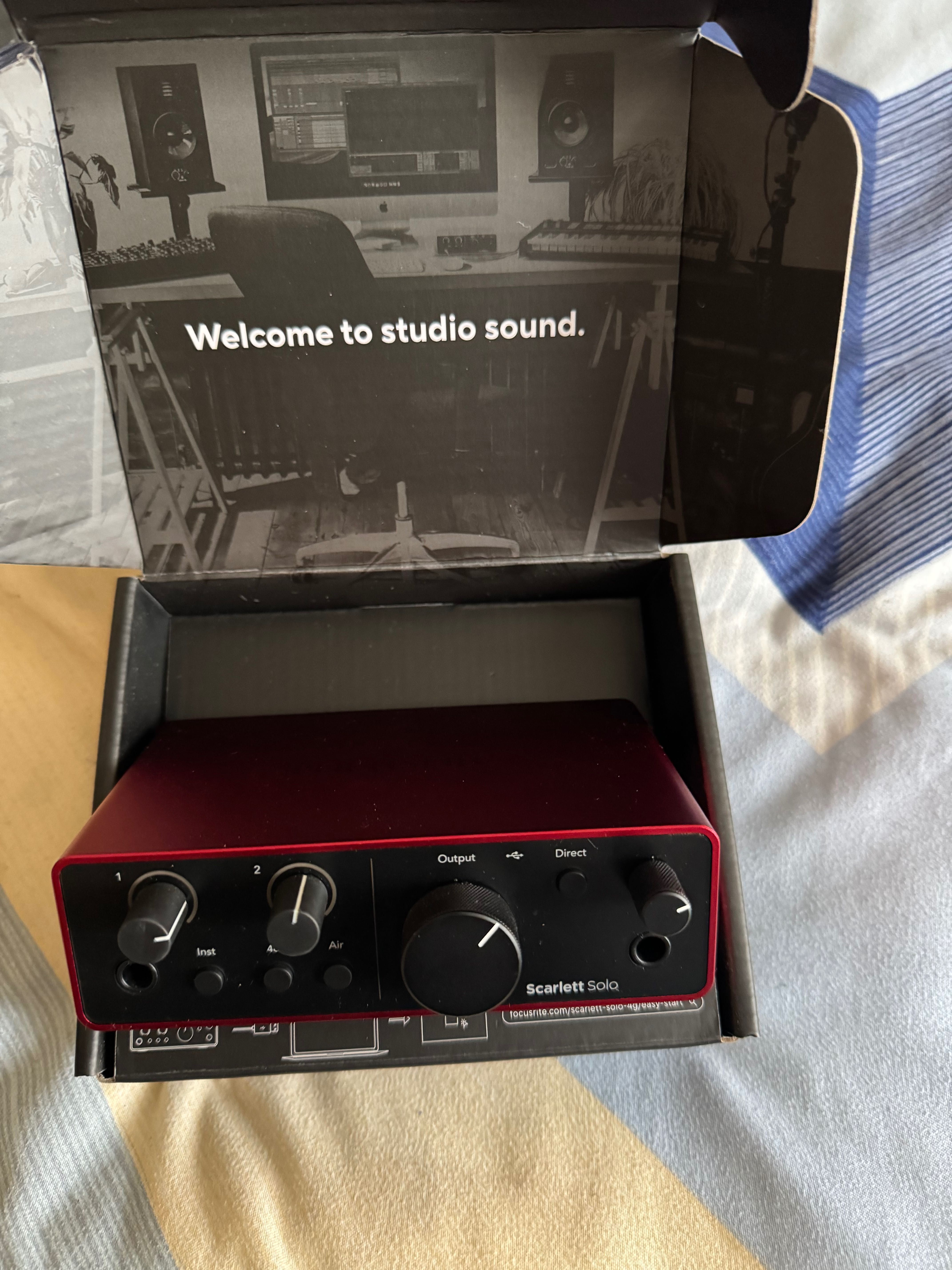 Focusrite Scarlett Solo 4th Gen