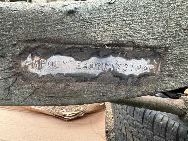 Шаси Рама Форд Рейнджър Ford Ranger 2001г с документи за регистрация