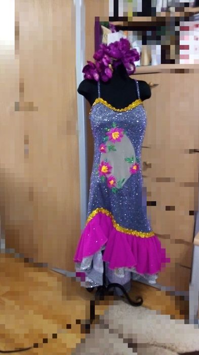 Платье для танцев, платок для восточных танцев