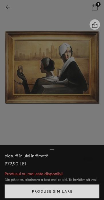 Tablou pictat in ulei