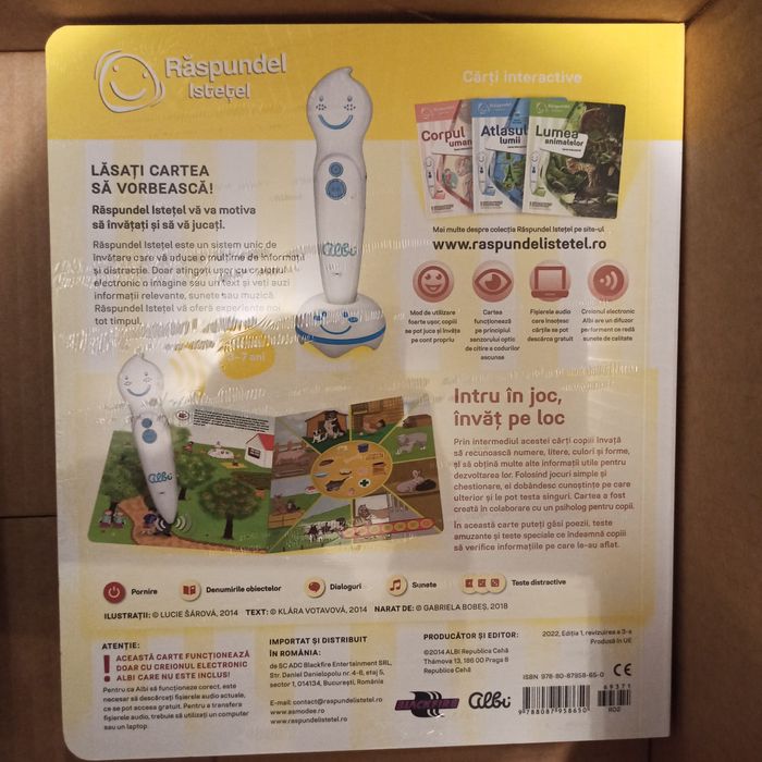 Carte Raspundel Istetel Intru in joc, învăț pe loc