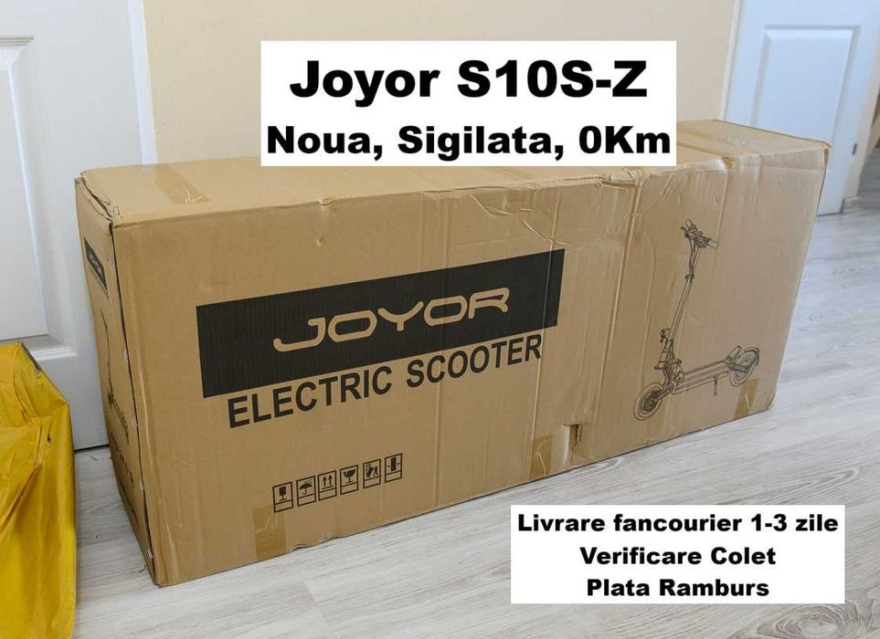 Sigilata, NOUA‼️JOYOR S10-SZ‼️2025‼️Dual Motor 2000W‼️70Km/h‼️Batt 60V