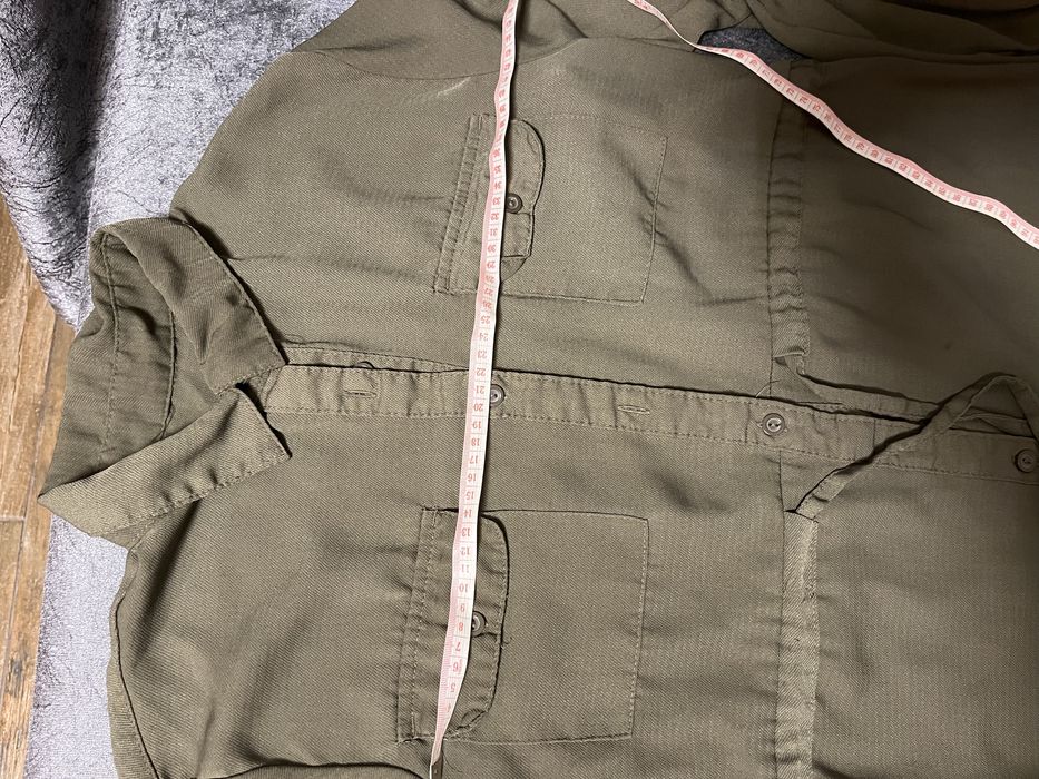 Rochie legera verde militar