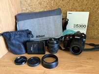 Цифров фотоапарат Nikon D5300 с два обектива