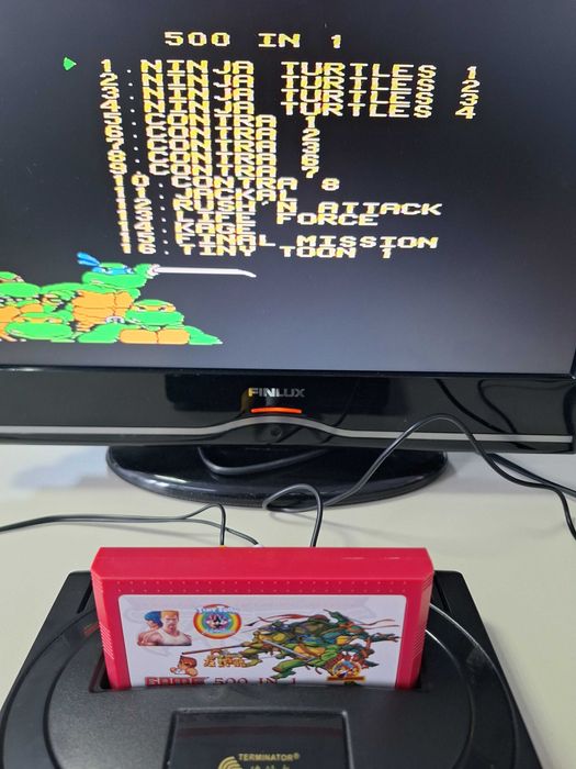 500 jocuri caseta discheta clasica cu jocuri pentru consola TV