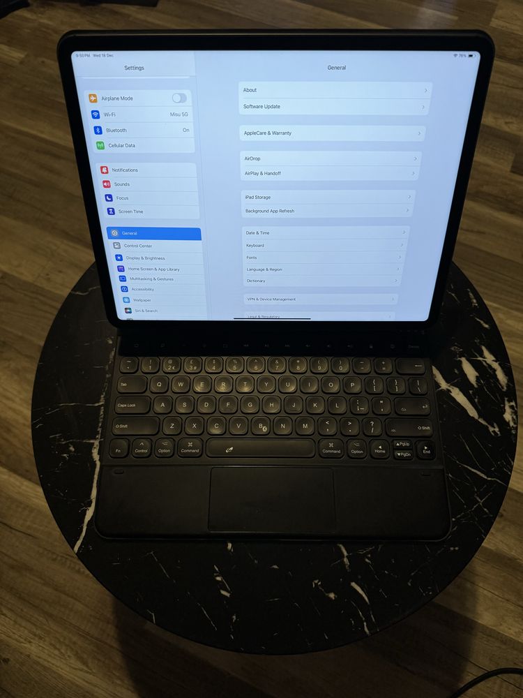 Ipad Pro 12.9 Gen 5 cellular si wifi