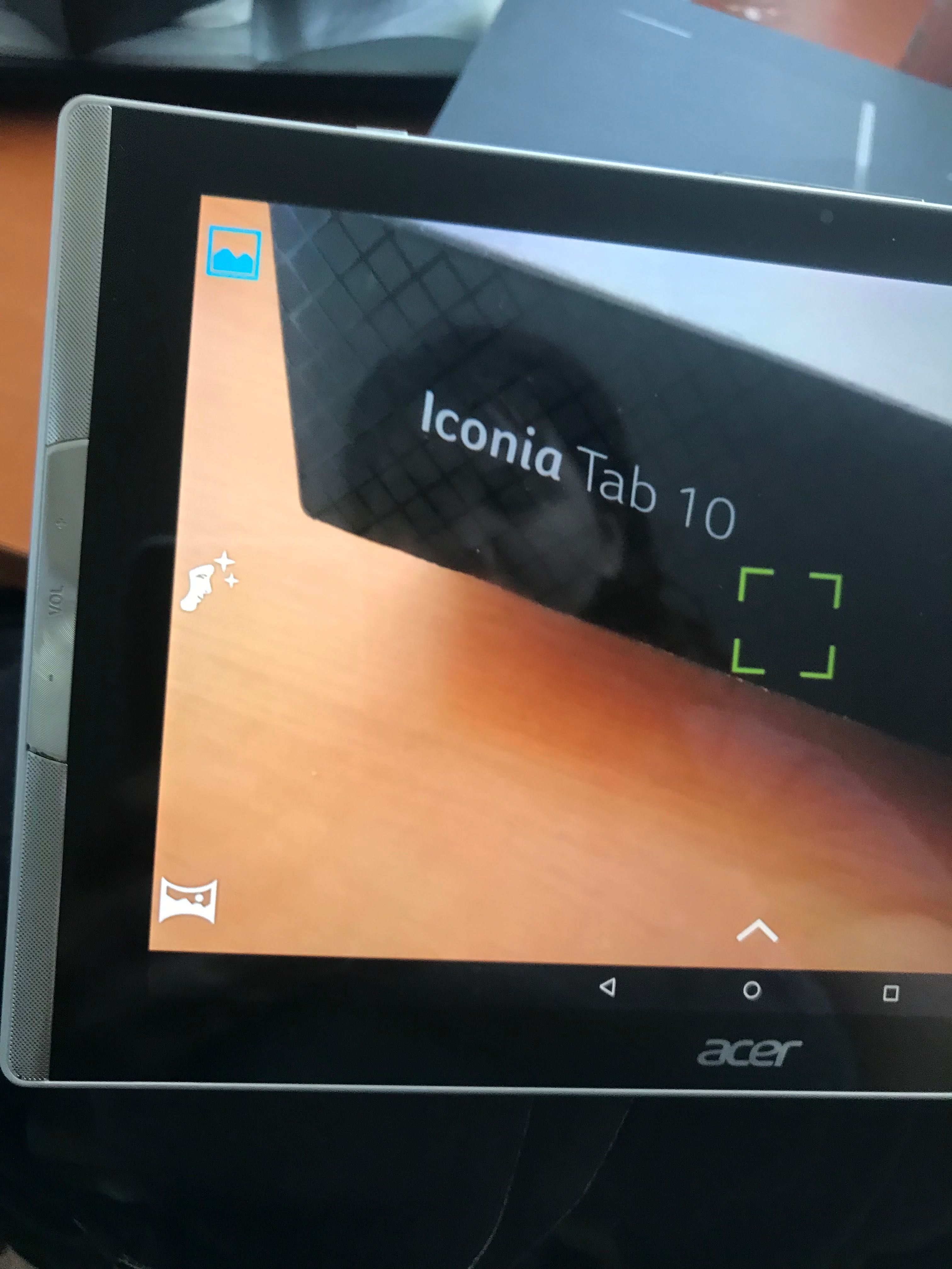 Acer iconic tab 10