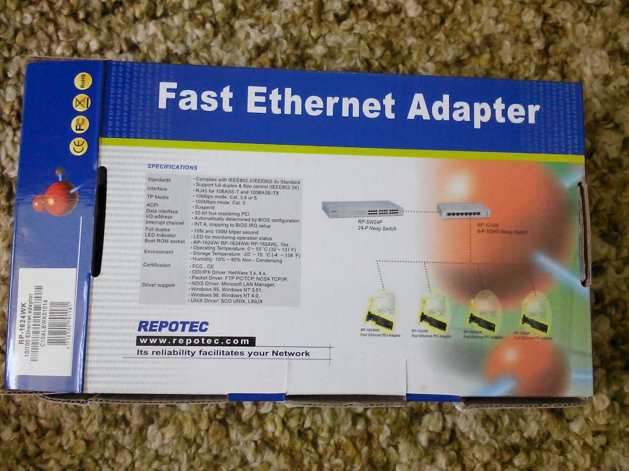 Интернет адаптер за компютър