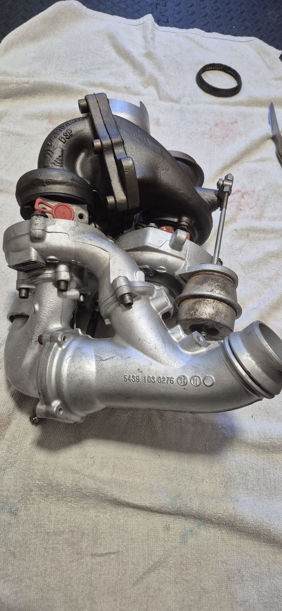 turbina dubla (biturbo) mercedes sprinter 316 an 2012 cod motor 651
